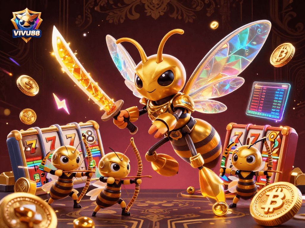 Experience the vibrant gaming world of VIVU88 as you spin the reels and aim for jackpots!