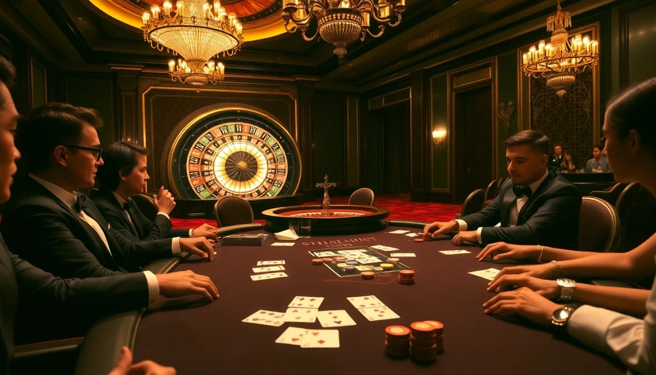 Experience the thrill of gambling at https://vaoluoitv.ink/ with vibrant poker tables and energetic players.