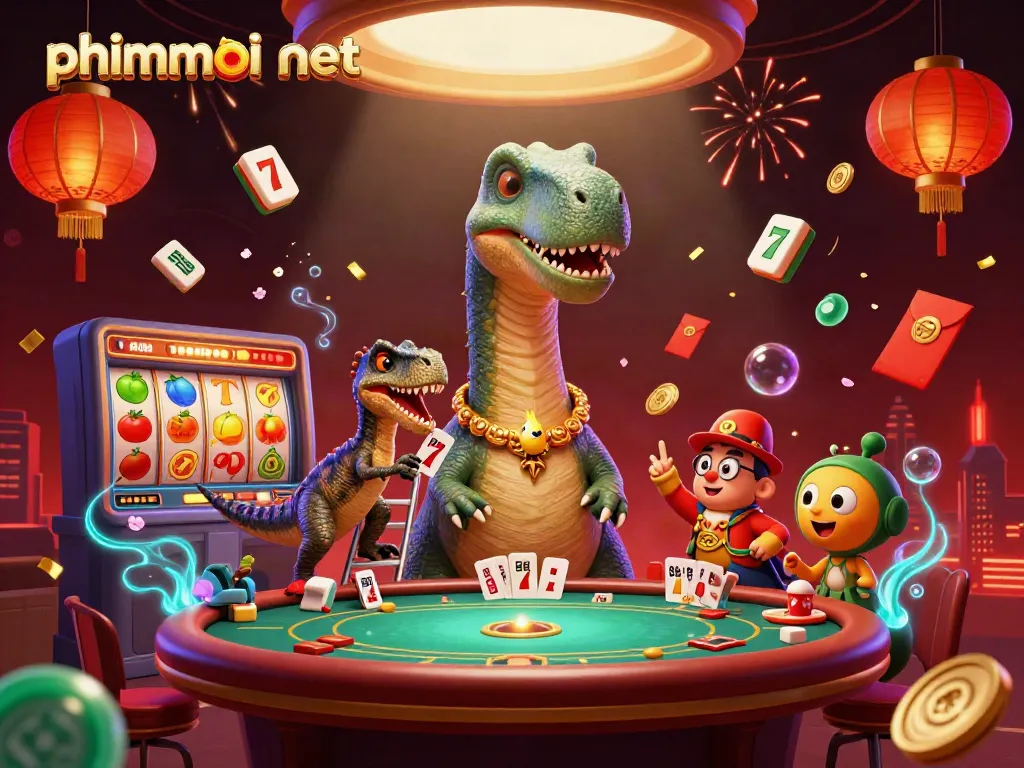 Engage with phimmoi net through captivating casino illustrations featuring dynamic gaming scenes.