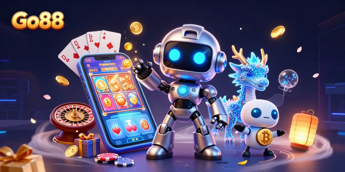 Engage in thrilling gameplay at Go88 with vibrant slots, exciting cards, and crypto elements.