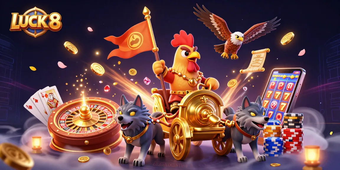 Experience the thrill of LUCK 8 with exciting casino adventures featuring battle-worn heroics and dynamic wins.