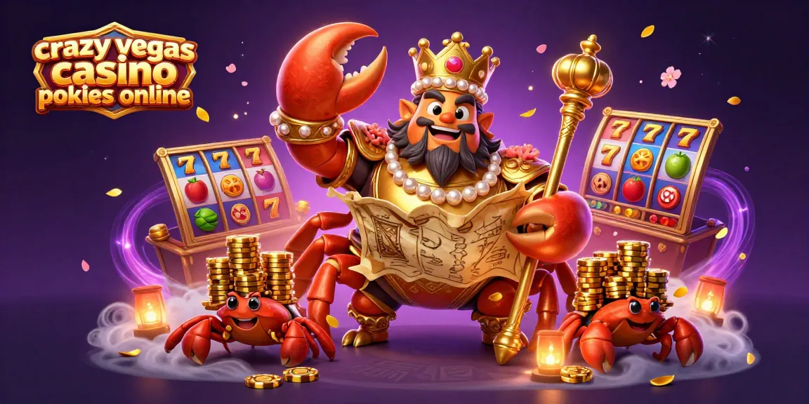 Engage with crazy vegas casino pokies online as vibrant slot reels and golden symbols come to life.
